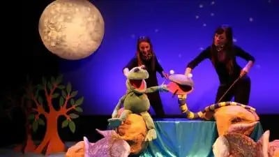 Teatro infantil: Una rana en la luna
