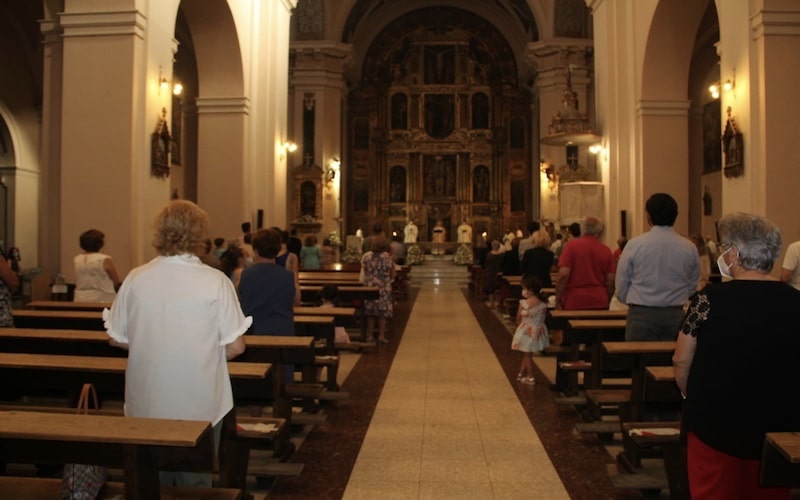 Una misa solemne cierra las fiestas en honor a San Juan en Arganda del Rey