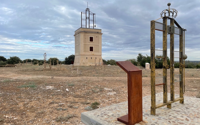 Torre de telegrafía óptica de Arganda (foto: @Diario de Arganda)