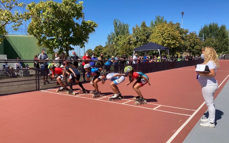 XXV Trofeo Nacional y VIII Trofeo Internacional de Patinaje, en el patinódromo de la Ciudad Deportiva Príncipe Felipe de Arganda