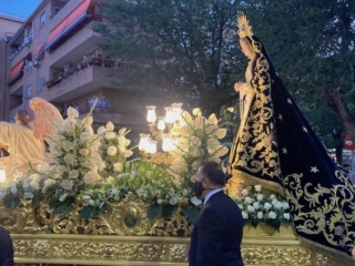 Traslado procesional de la imagen de Nuestra Se&ntilde;ora de la Soledad, este s&aacute;bado 