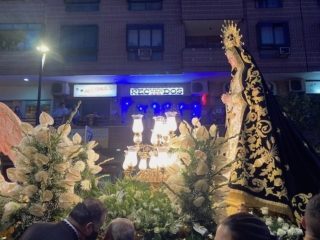 Traslado procesional de la imagen de Nuestra Se&ntilde;ora de la Soledad, este s&aacute;bado 