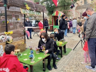 Feria de la Fantas&iacute;a en la plaza de la Constituci&oacute;n de Arganda del Rey