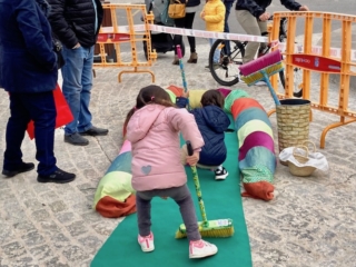 Feria de la Fantas&iacute;a en la plaza de la Constituci&oacute;n de Arganda del Rey
