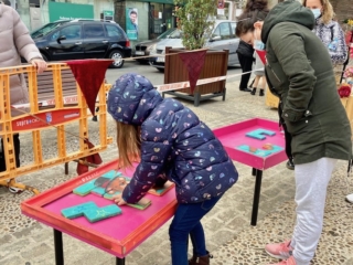 Feria de la Fantas&iacute;a en la plaza de la Constituci&oacute;n de Arganda del Rey