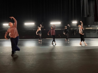 Preparaci&oacute;n Concurso de Danza Movimiento 13, con las alumnas de la EMMD de Arganda