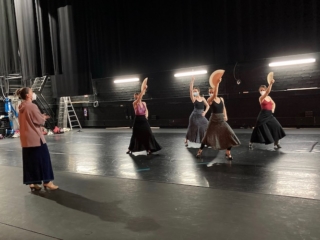 Preparaci&oacute;n Concurso de Danza Movimiento 13, con las alumnas de la EMMD de Arganda
