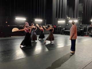 Preparaci&oacute;n Concurso de Danza Movimiento 13, con las alumnas de la EMMD de Arganda