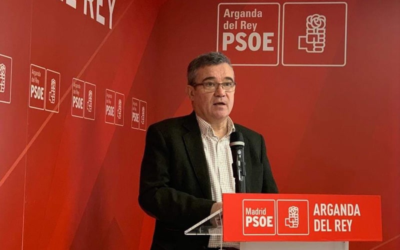 Guillermo Hita, secretario general de la Agrupación Socialista de Arganda (foto: PSOE de Arganda)