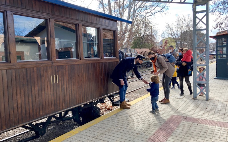 Nueva jornada de puertas abiertas en el Tren de Arganda