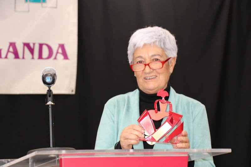 María Teresa Prada recibe el XV premio ‘Mujer de Arganda’ por su reconocida labor docente
