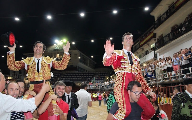 Daniel Luque y Morante de la Puebla abren la Puerta Grande en el segundo festejo de la Feria Extraordinaria de agosto en Arganda