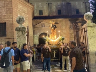 Procesi&oacute;n de San Roque 2022, dentro de los actos lit&uacute;rgicos organizados por el Ayuntamiento y la Cofrad&iacute;a del Glorioso San Roque