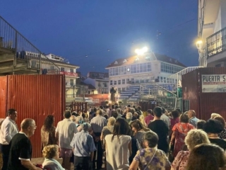 Procesi&oacute;n de San Roque 2022, dentro de los actos lit&uacute;rgicos organizados por el Ayuntamiento y la Cofrad&iacute;a del Glorioso San Roque