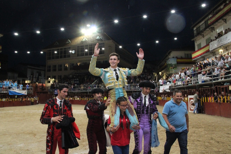 Sergio Rodríguez, gran triunfador de la XXXIII Feria de Novilladas “Vid de Oro” de Arganda