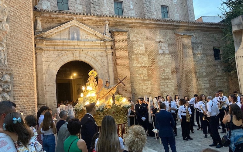 Procesión Virgen de la Soledad este domingo, con motivo de las Fiestas Patronales 2022 en Arganda