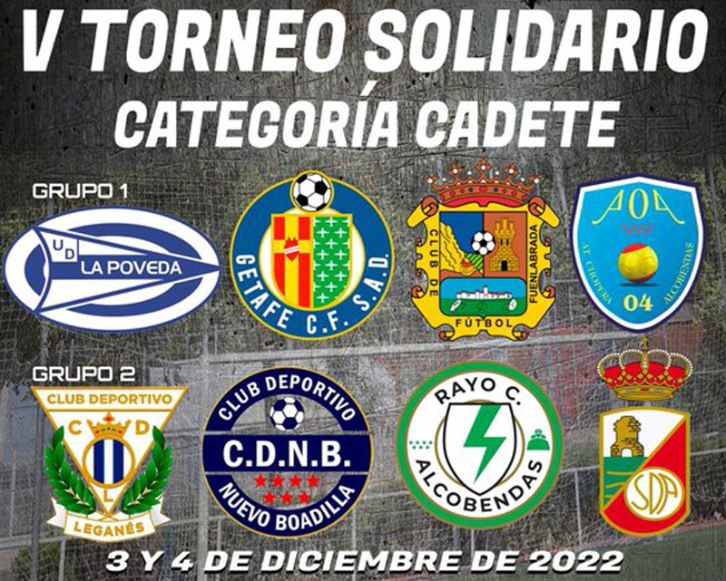 Torneo de fútbol solidario de la UD La Poveda