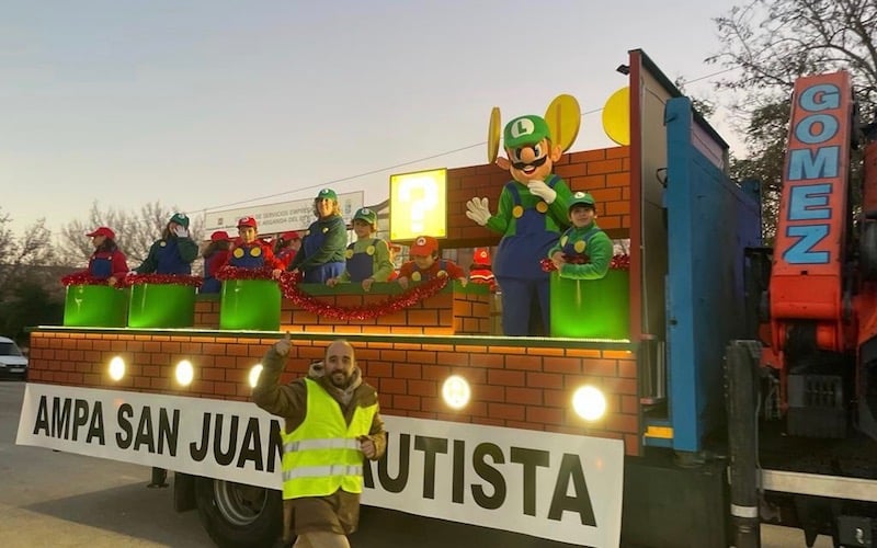 'Super Mario Bros', AMPA San Juan Bautista