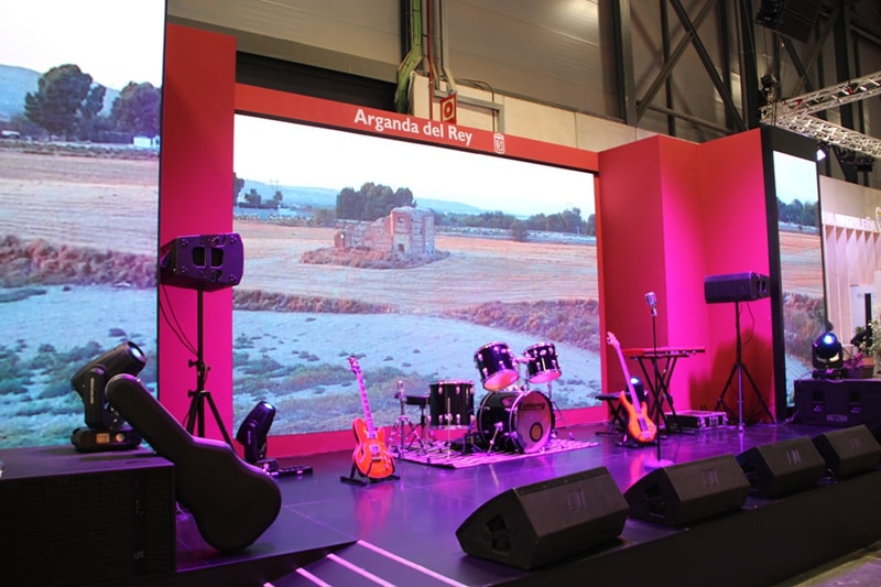 Arganda estrena su stand en FITUR 2023 dedicado a la música