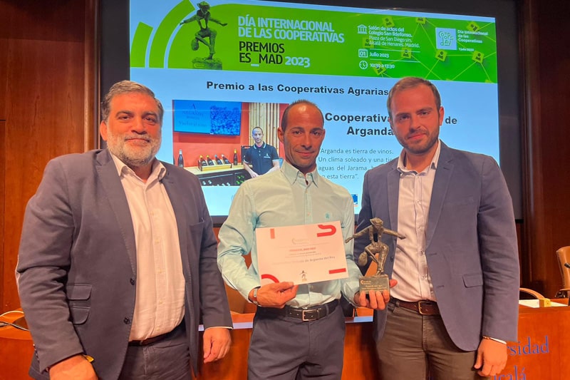 La Cooperativa Vinícola de Arganda, premio a la mejor cooperativa agraria de Madrid