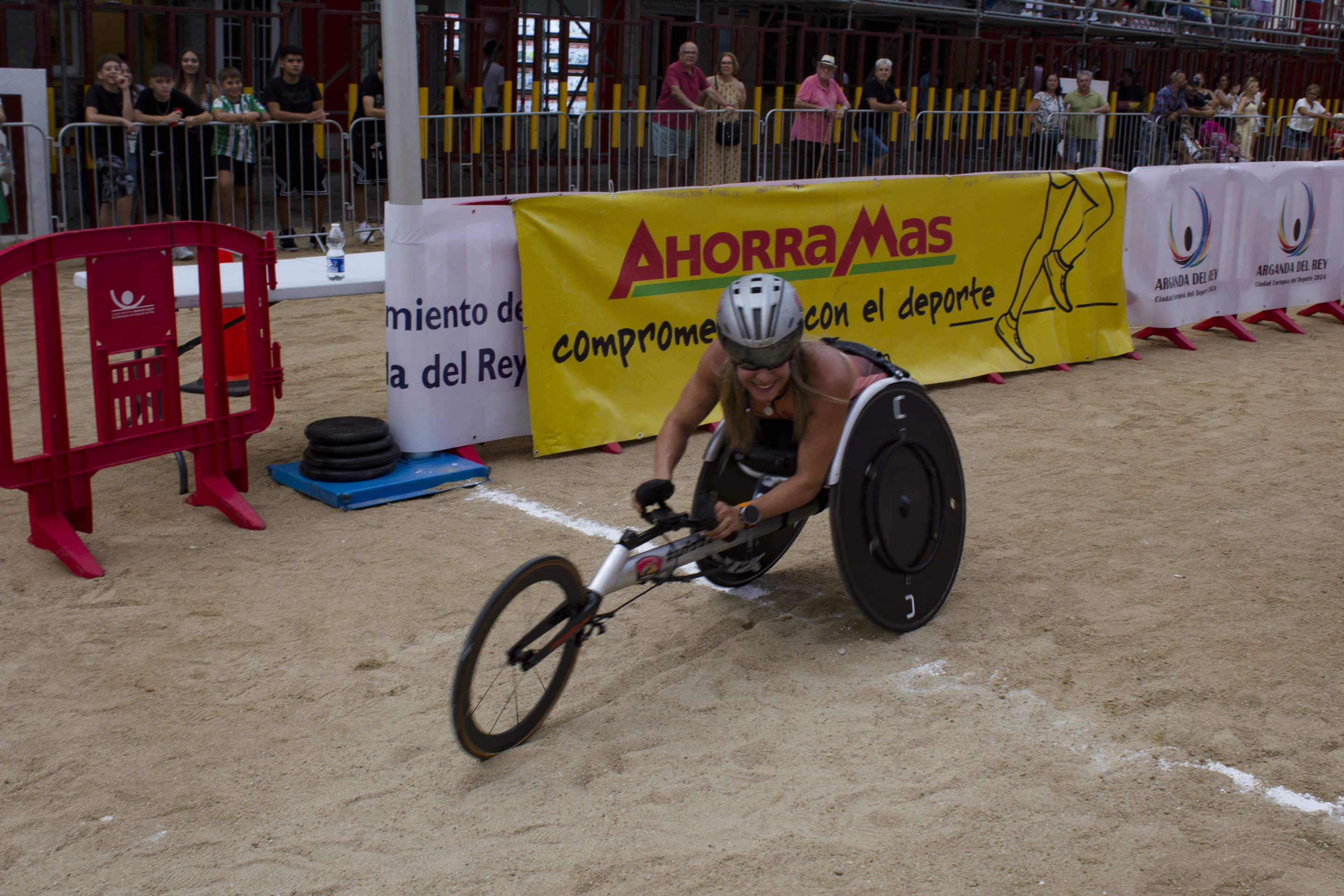 Carmen Giménez, atleta paralímpica campeona de España de los 800, 1500 y 5000 metros lisos