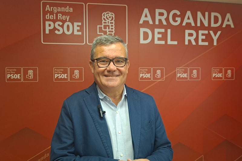 Guillermo Hita, portavoz del PSOE de Arganda: «Llevamos cuatro meses de parálisis y excusas de mal pagador»