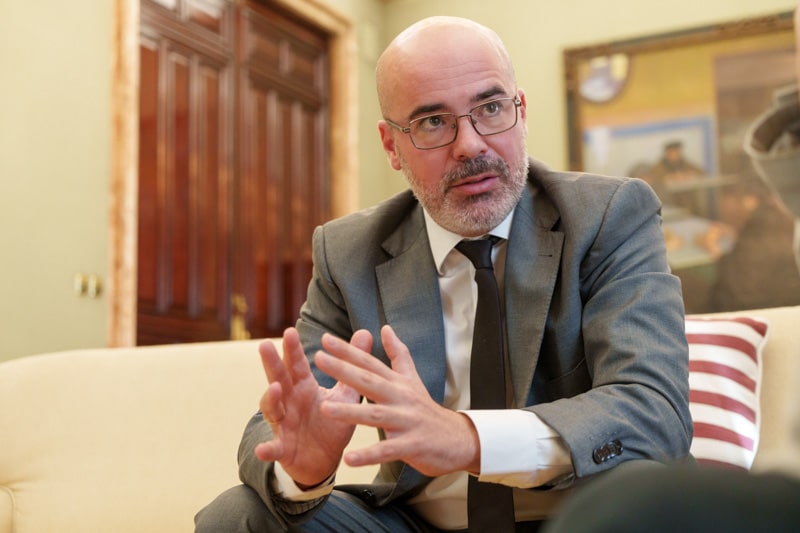 Entrevista a Francisco Martín Aguirre, delegado del gobierno en Madrid (foto: Diario de Arganda)