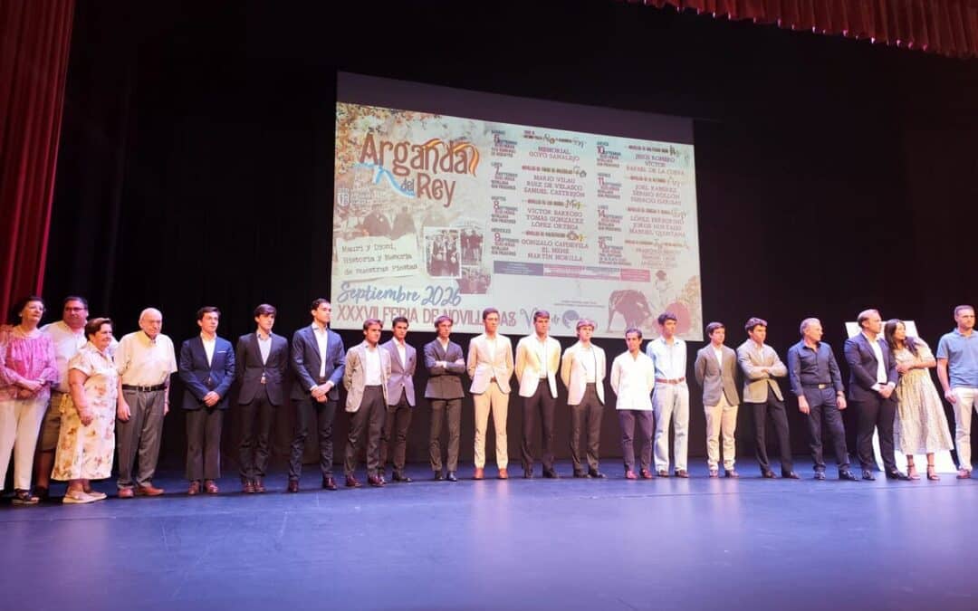 Arganda rindió homenaje a su memoria y presentó una XXXVII Feria de Novilladas ‘Vid de Oro’ que volverá a situar al municipio en el epicentro taurino