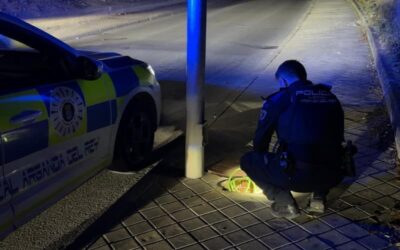 La Policía Local de Arganda detiene a dos personas por el robo de cable del alumbrado público