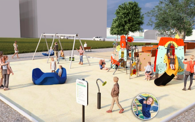 El Ayuntamiento proyecta un nuevo parque infantil inclusivo en la calle Tren de Arganda